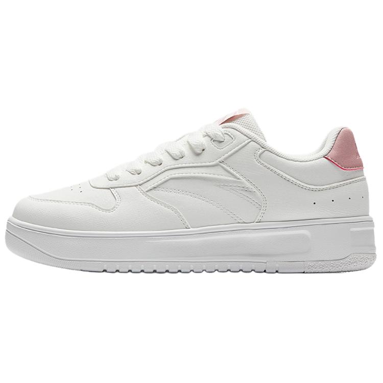Anta Slip Resistant Shock Absorbers With Abrasion Resistant Properties Low top Skateboard Shoes Women's White