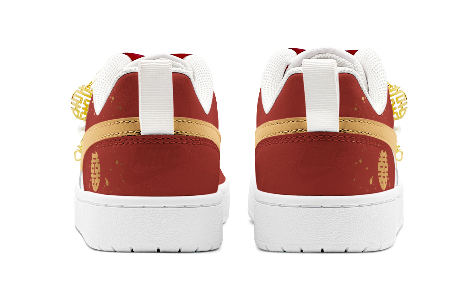 Nike Court Borough Skateboard Shoes Women's Low top Red купить в интернет-магазине Yoocart с быстрой доставкой по России.
