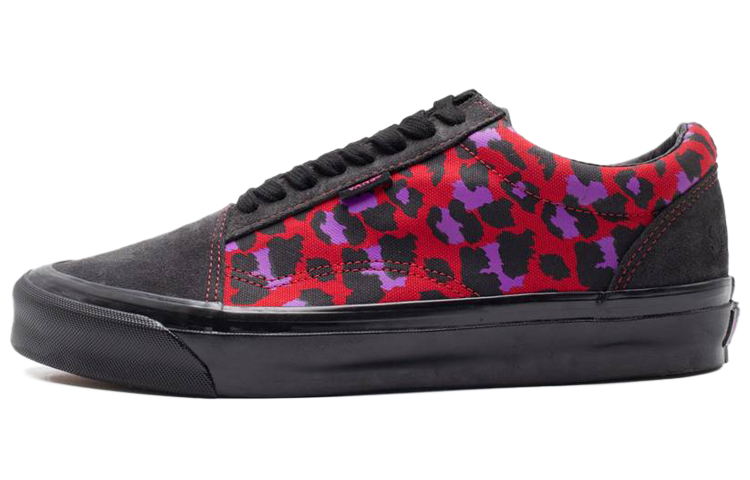 Vans Stray Rats X Vault Ua Old Skool Ns Og Lx 'Raven Racing Red'