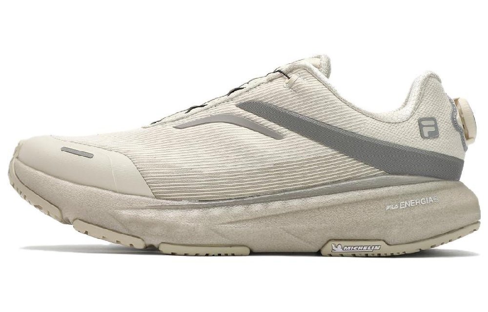 FILA BOA ENERGY 2 Low-Top Casual Running Shoes Men's Birch Tree Brown