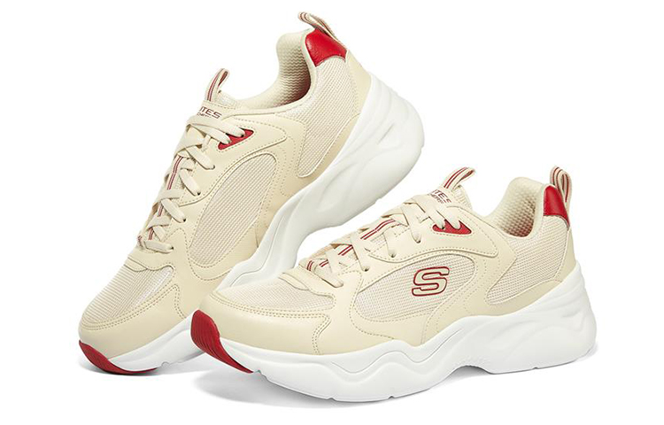 Skechers Dlites Airy 3.0 'Beige Red'
