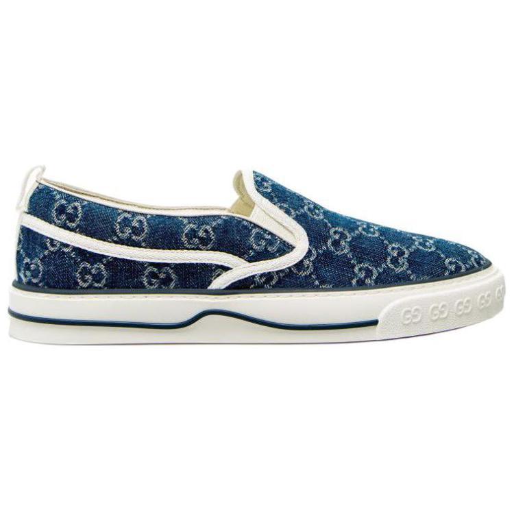 GUCCI Tennis 1977 Slip On 'Denim' купить в интернет-магазине Yoocart с быстрой доставкой по России.