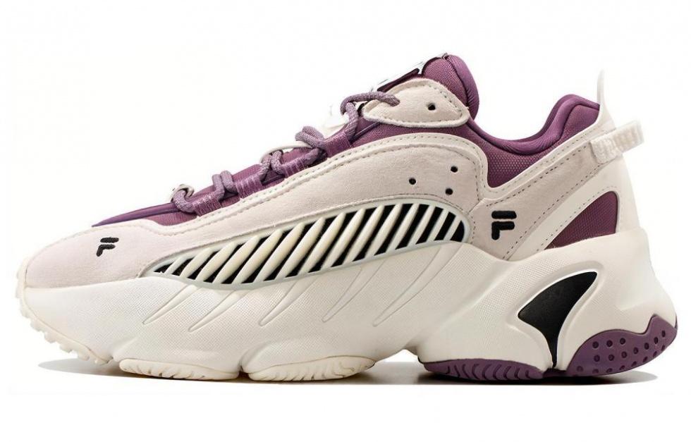 FILA FUSION Ade Marathon Running Shoes 'White Purple' Women's