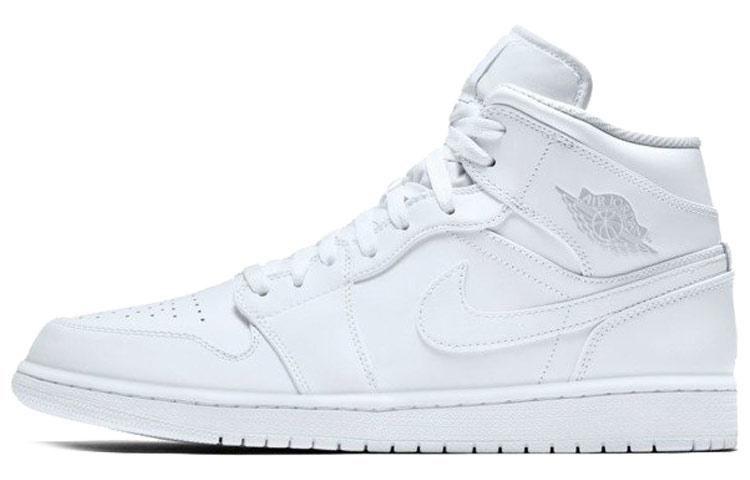 Air Jordan 1 Retro Mid 'White Pure Platinum'