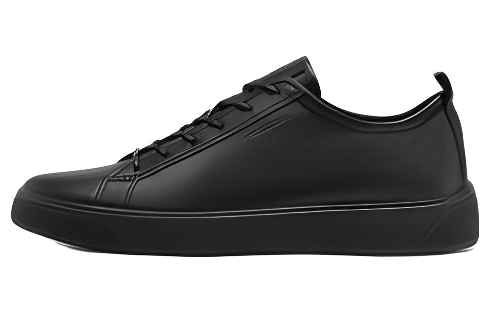 Ecco Casual Skateboard Shoes Men's Black