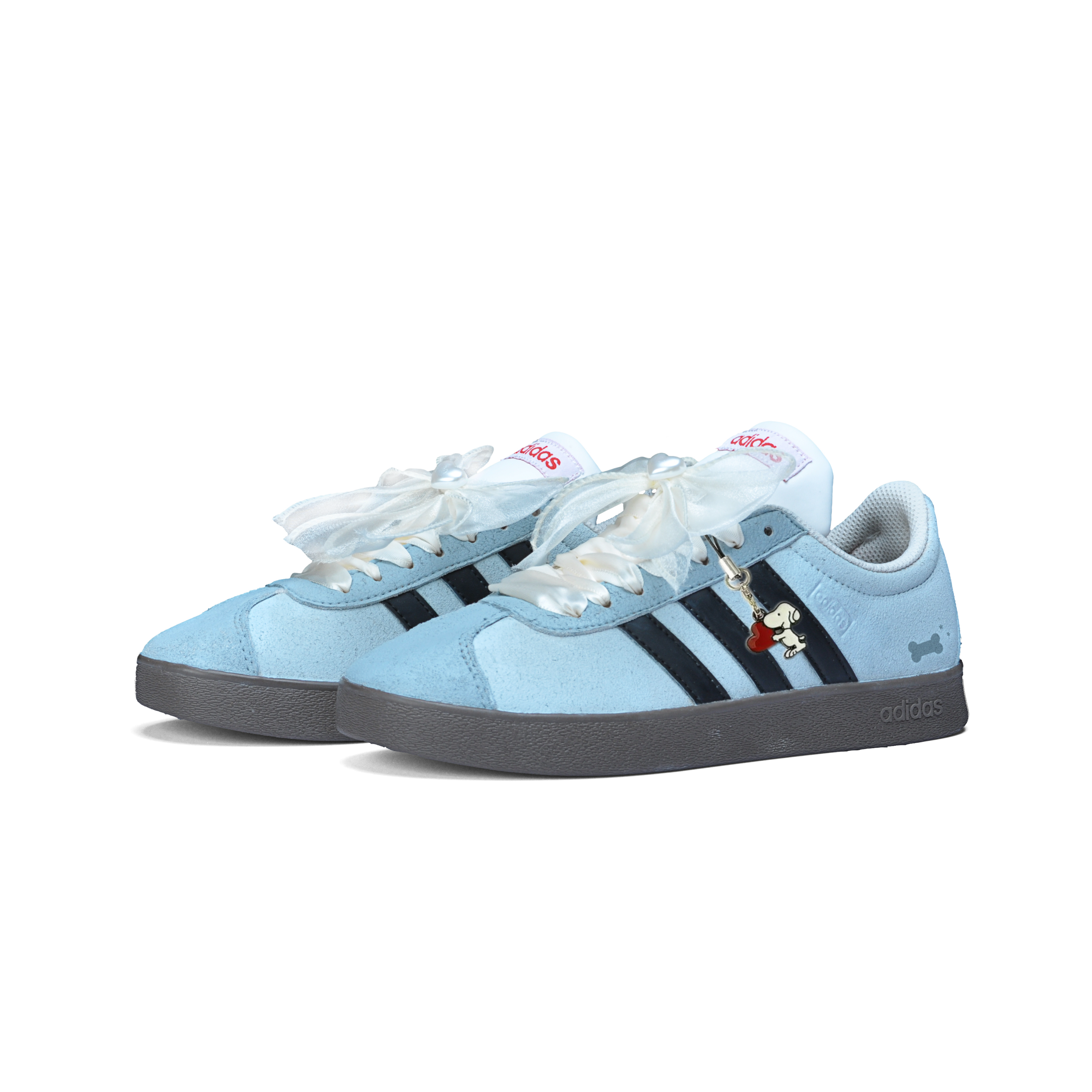 Adidas NEO Slip-Resistant Cushioning Wear-Resistant Low-Top Skateboard Shoes Unisex Blue Black купить в интернет-магазине Yoocart с быстрой доставкой по России.
