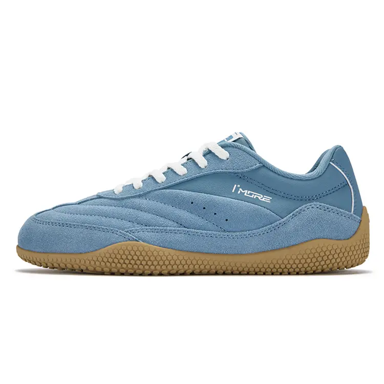 361° Flat Abrasion Resistant Breathable Low top Casual Shoes Women's Antique Gray Blue