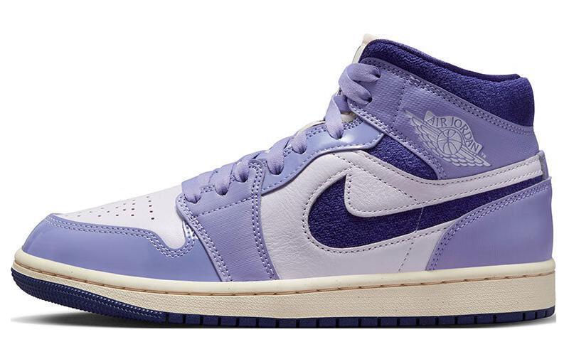 Jordan Air Jordan 1 Винтажные баскетбольные кроссовки MID Top Женские