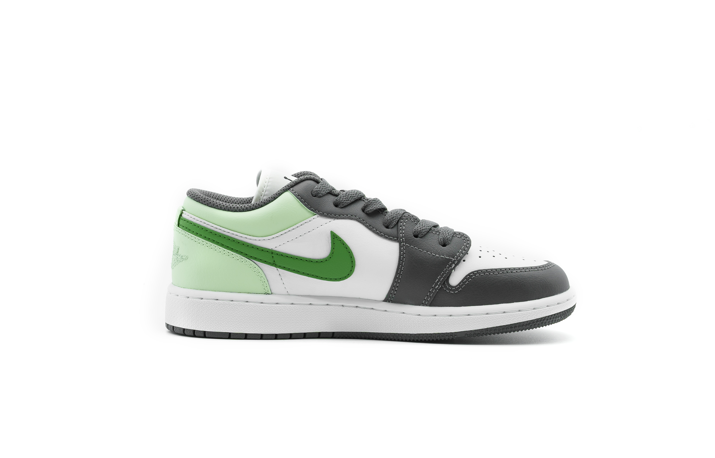 Jordan Air Jordan 1 Anti Slip Wear Resistant Low Top Vintage Basketball Shoes Unisex Gray Green купить в интернет-магазине Yoocart с быстрой доставкой по России.
