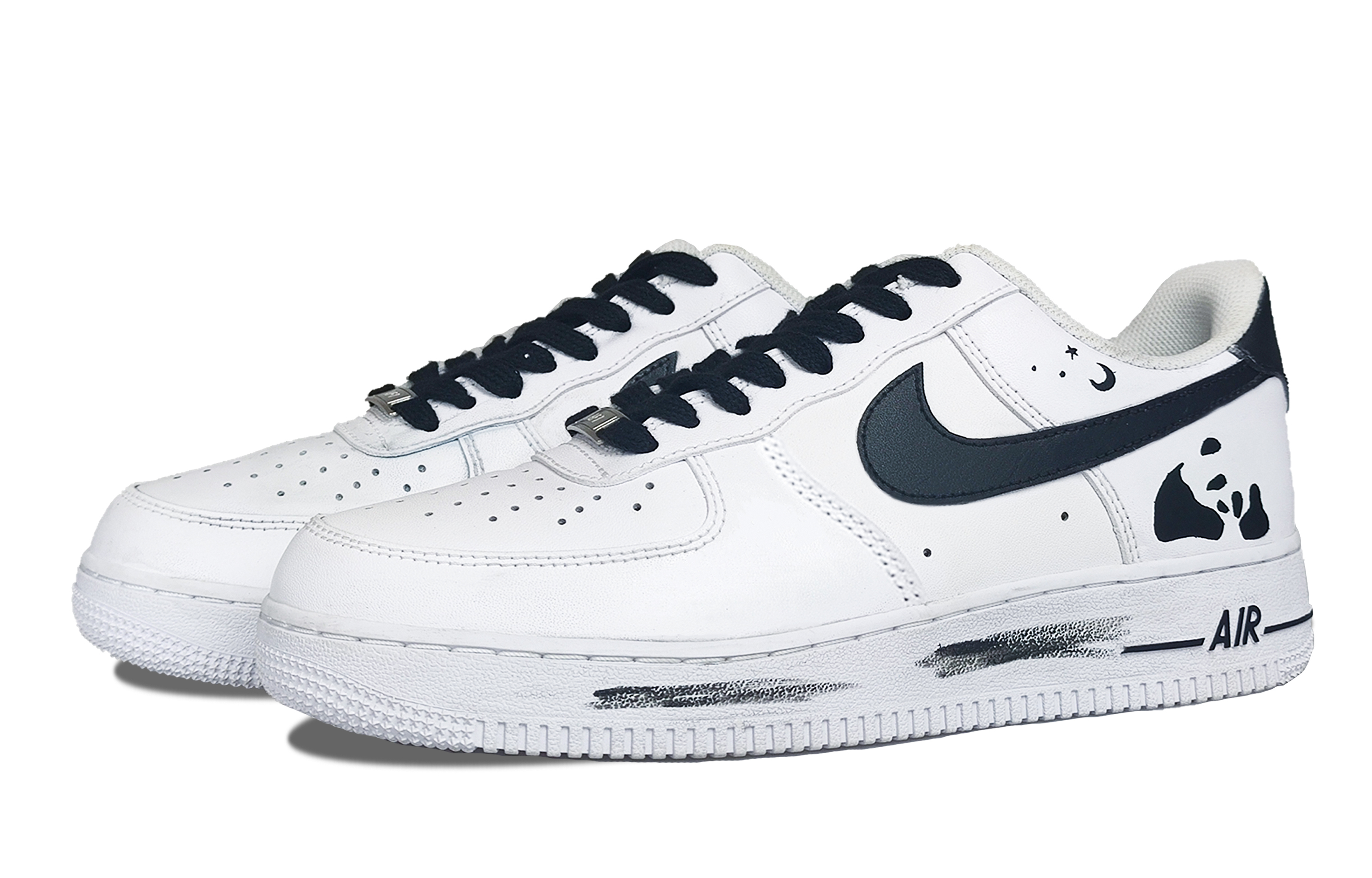 Nike Air Force 1 Surprise Panda Abrasion Resistant Low top Skateboard Shoes Unisex купить в интернет-магазине Yoocart с быстрой доставкой по России.