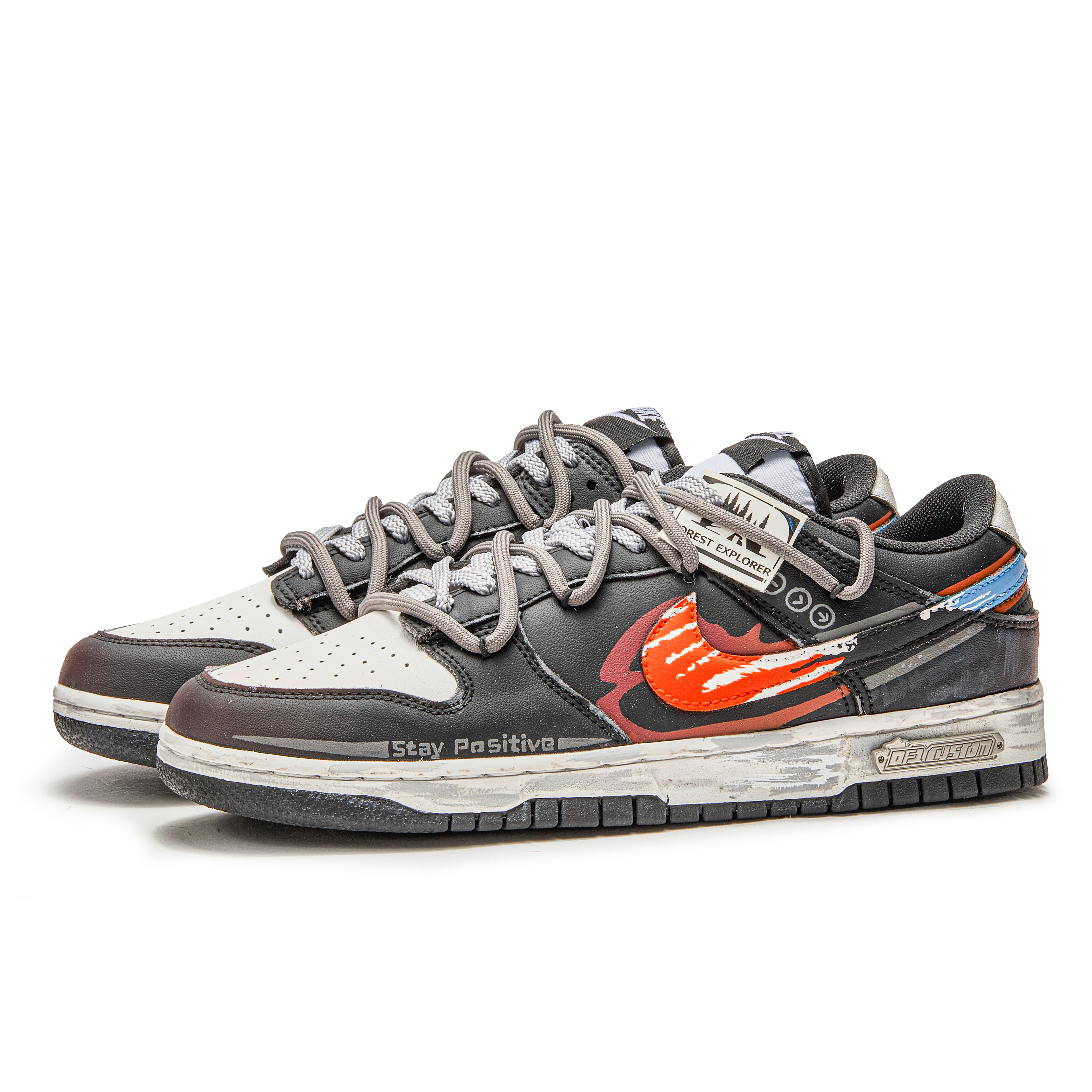 Nike Dunk Skateboard Shoes Unisex Low top Black/Orange купить в интернет-магазине Yoocart с быстрой доставкой по России.