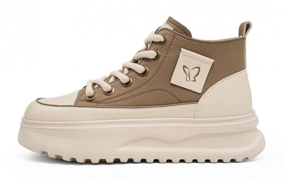 EBLAN Low Top Casual Shoes Women's Apricot