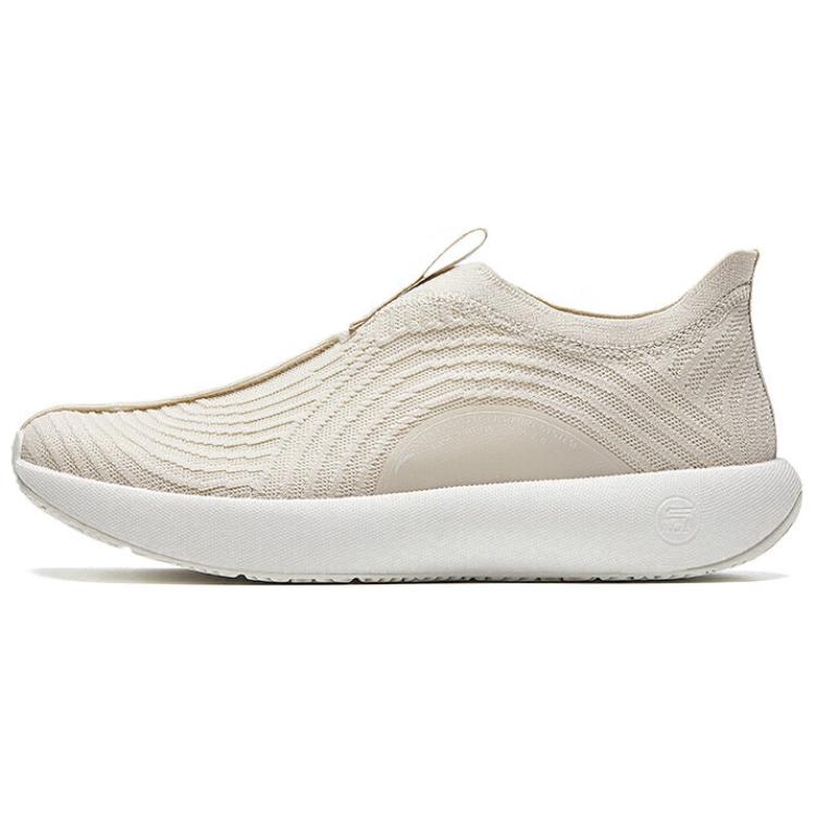 Anta Wear-Resistant Slip-Resistant Low-Top Casual Shoes Men's Beige