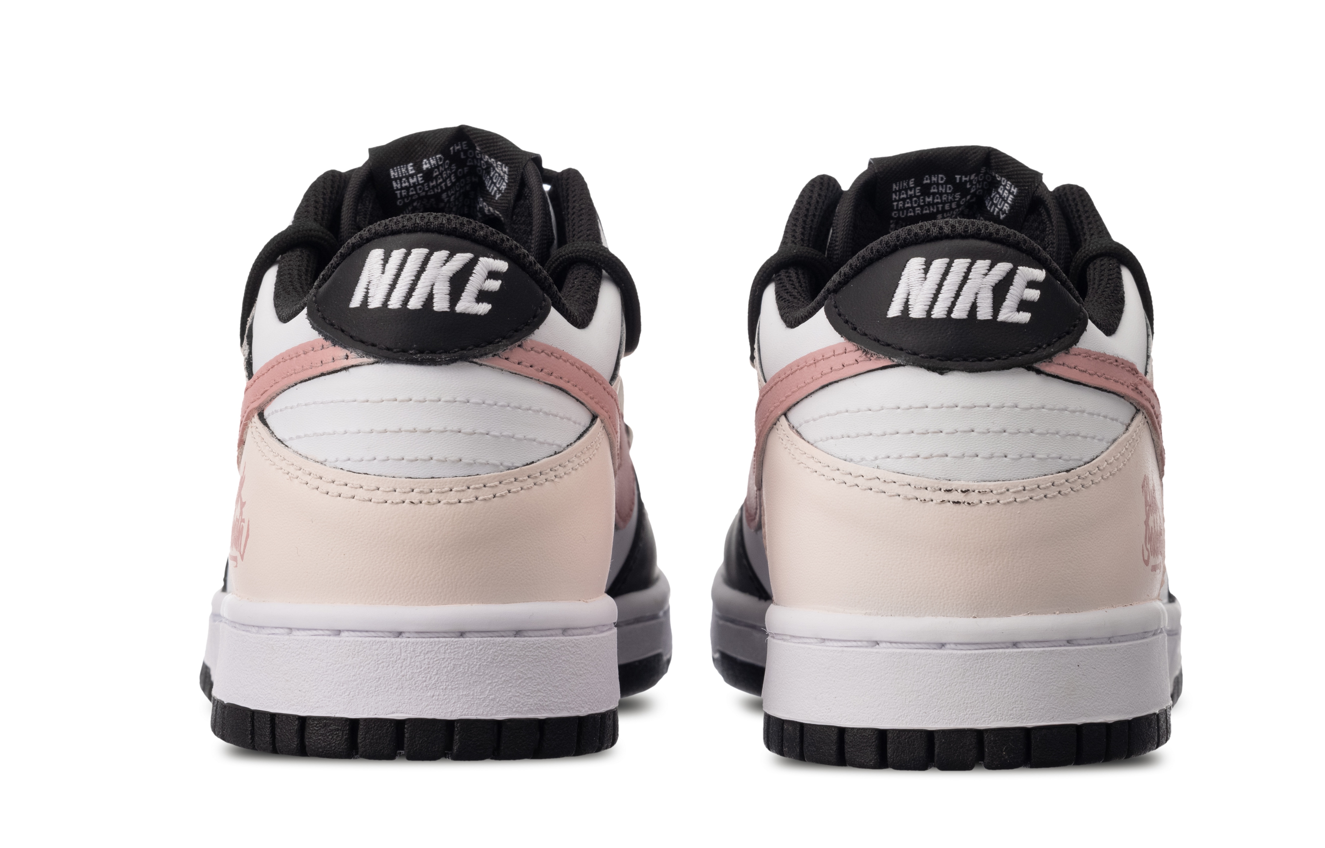Nike Dunk White Peach Summer Low-Top Skateboard Shoes Women's Black Pink купить в интернет-магазине Yoocart с быстрой доставкой по России.