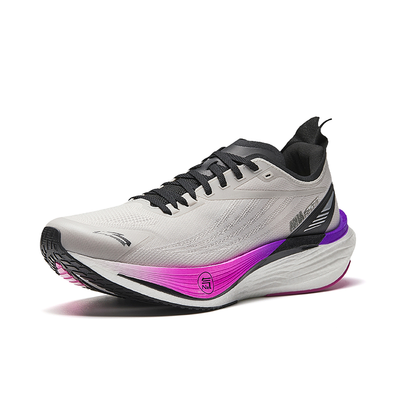 Anta Running Shoes Men's Cumulus Gray/Basic Black