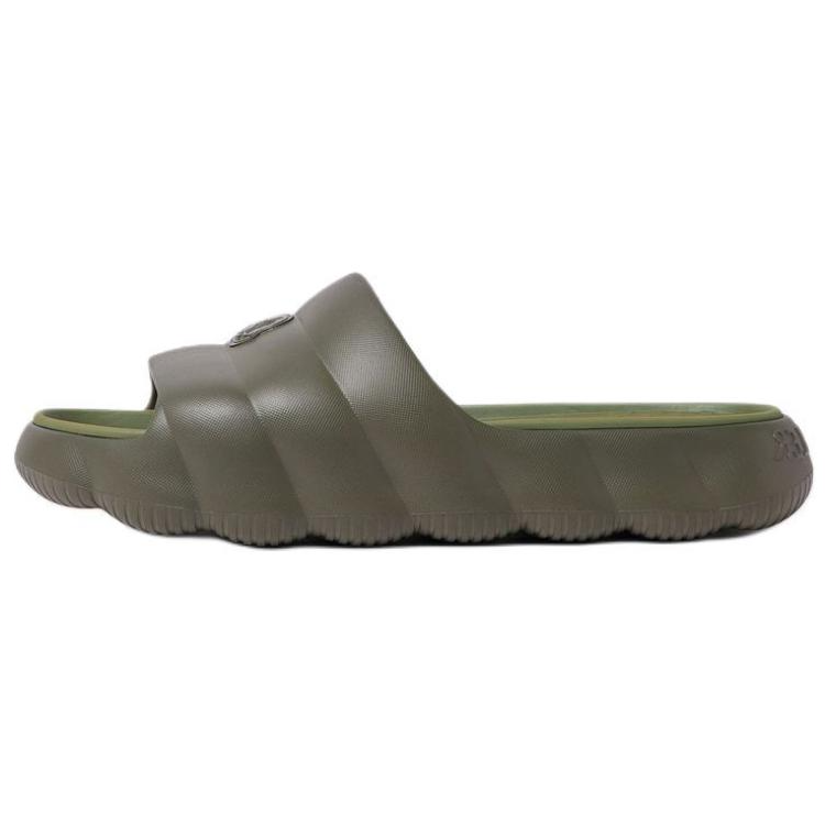 Moncler Lilo Slide Slippers 4cm Men's Green