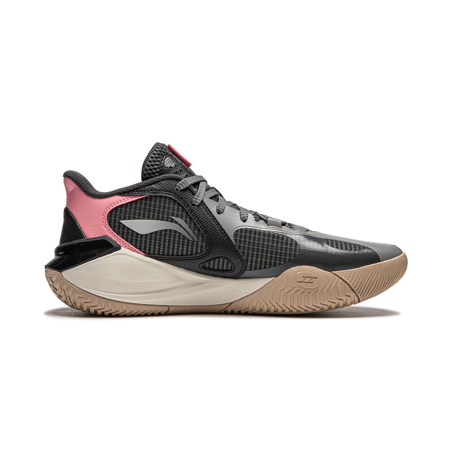 LiNing Hurricane 8 Low Anti-Slip Wear-Resistant Low-Top TUFF OS Basketball Shoes Men's Black