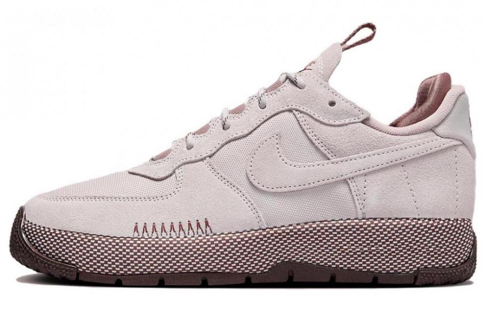 Nike Air FORCE 1 Кроссовки для скейтбординга Низкие Розовые Унисекс