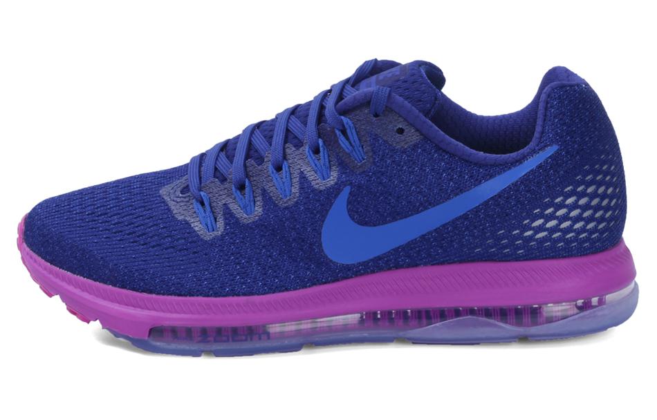 Nike All Out Wear-Resistant Low-Top Running Shoes Women's Blue