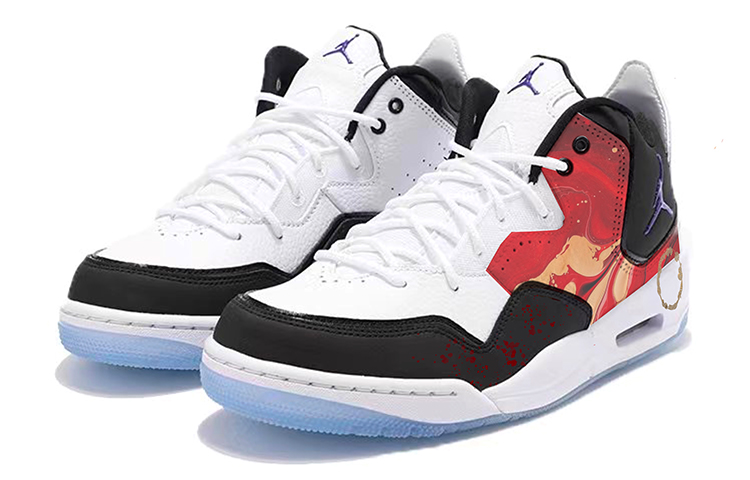 Jordan Courtside 23 Vintage Basketball Shoes Men Mid Top Black/White купить в интернет-магазине Yoocart с быстрой доставкой по России.