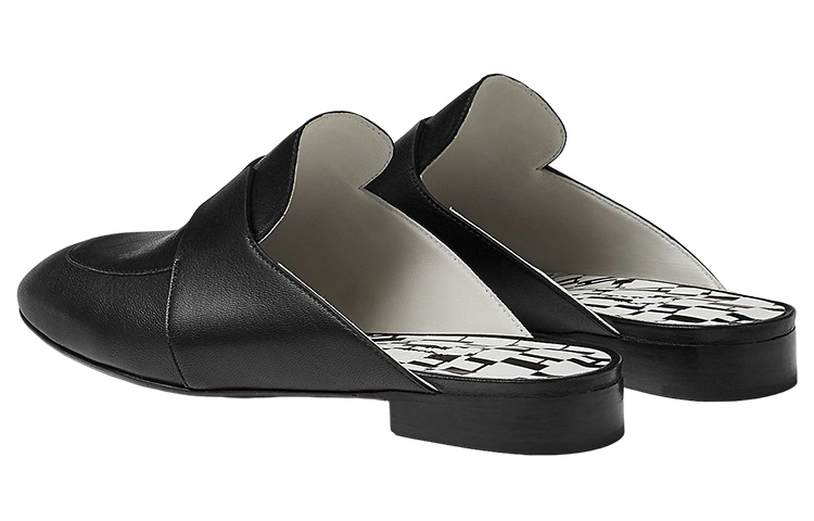 HERMES Catena Antibacterial Closed Toe Slippers Women's Black купить в интернет-магазине Yoocart с быстрой доставкой по России.