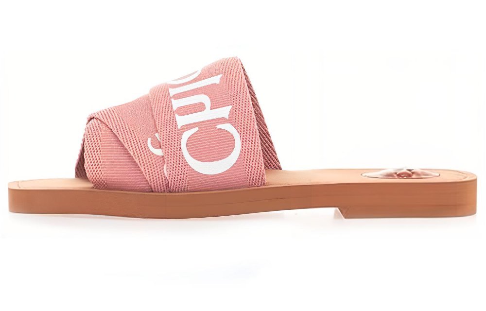 Chloe Woody Rubber Sole Slip-Resistant Stylish Sandals Women's Rose Pink