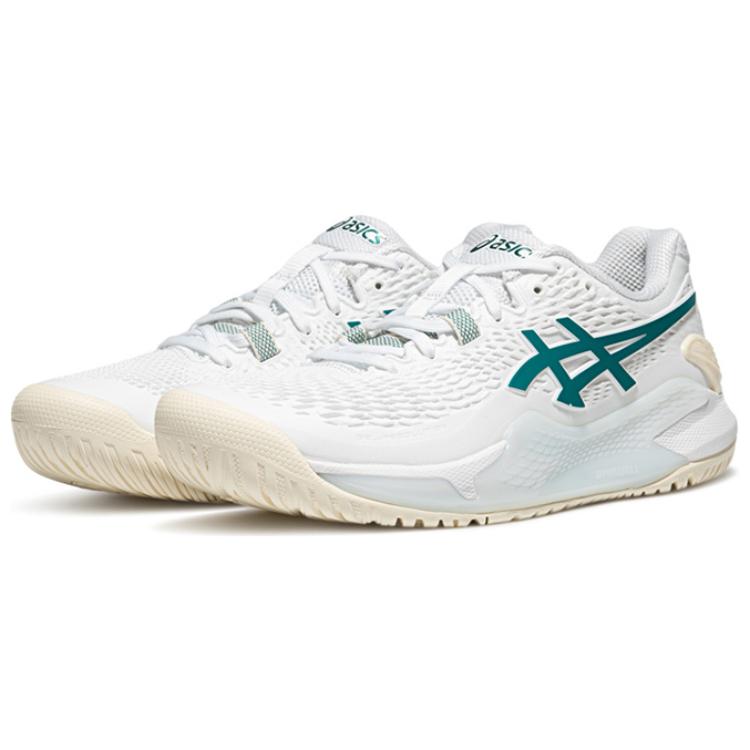 Asics Gel Resolution 9 'White Pitch Green' Women's