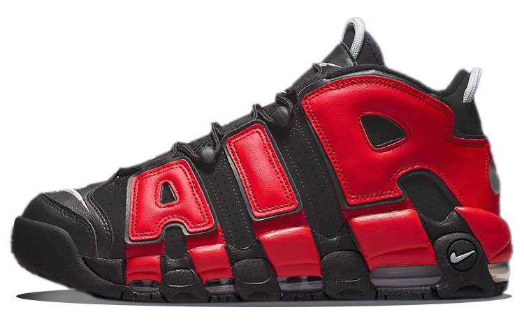 Nike Air More Uptempo 96 Alternates Split Black Varsity Red