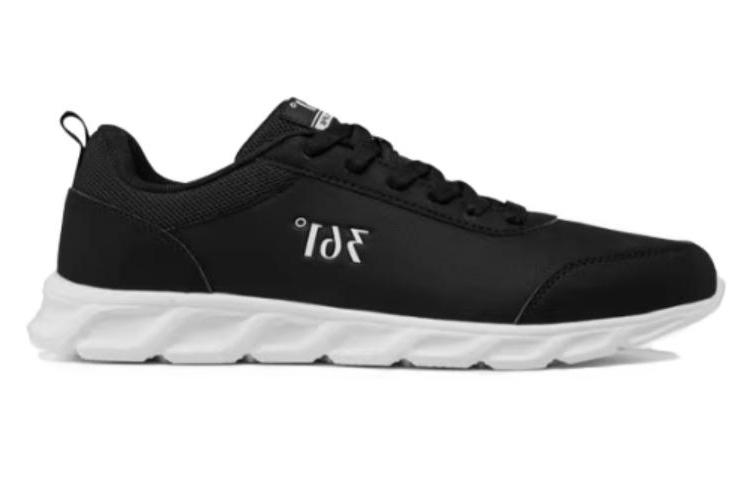 361° Balance Lightweight Low-Top Running Shoes Men's Black White