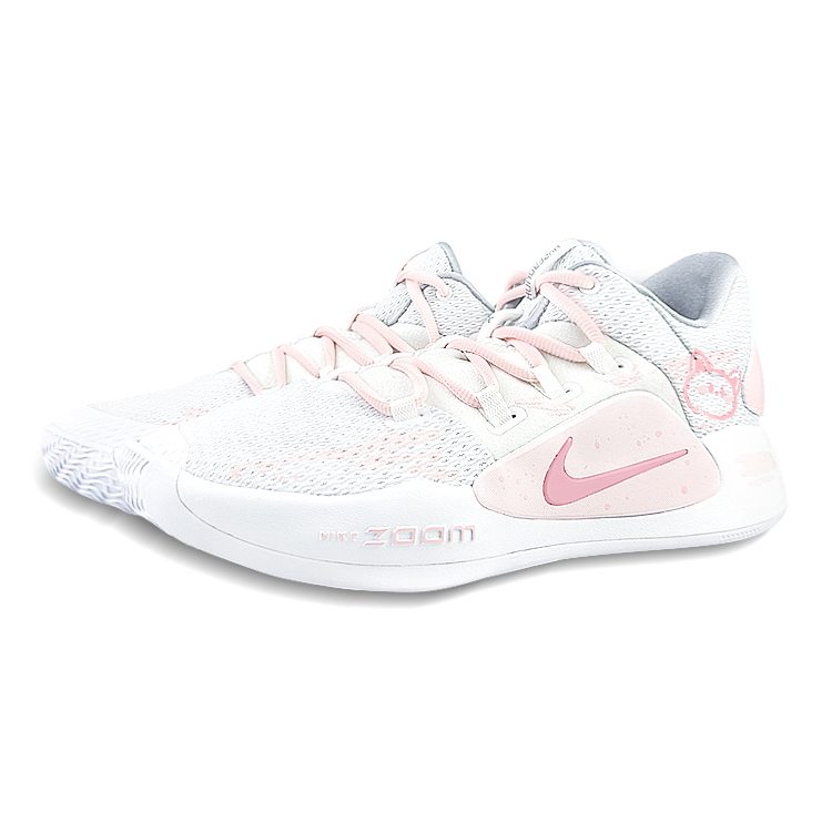 Nike Hyperdunk X Anti-Slip Wear-Resistant Breathable Lightweight Low-Top Basketball Shoes Men's Pink White купить в интернет-магазине Yoocart с быстрой доставкой по России.