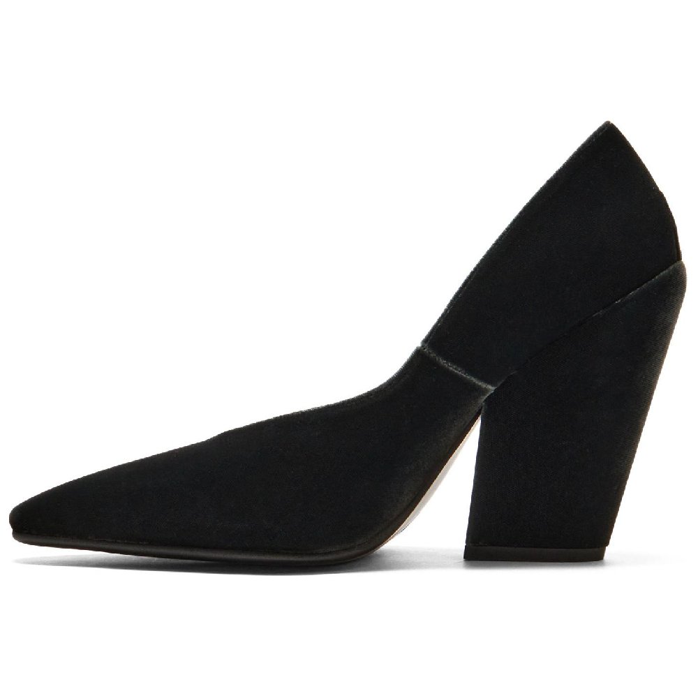 Onitsuka Tiger Chunky Heel High Heels Women's Black