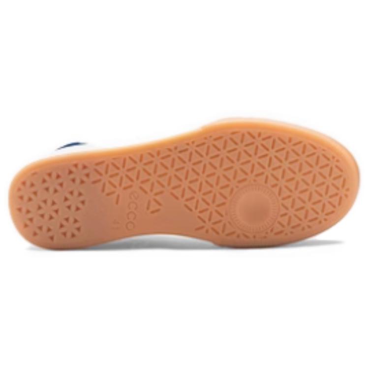 Ecco Slip-Resistant Low-Top Skateboard Shoes Men's White Blue купить в интернет-магазине Yoocart с быстрой доставкой по России.