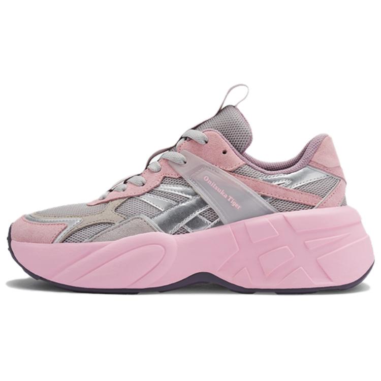 Onitsuka Tiger SP Series Chunky Sneakers Women's Low-Top Gray/Pink