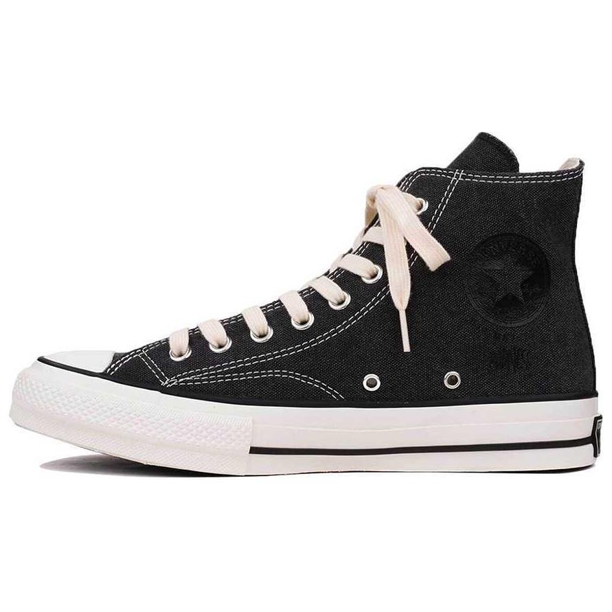 Converse Chuck 70 Durable Cushioning High-Top Canvas Shoes Unisex Black