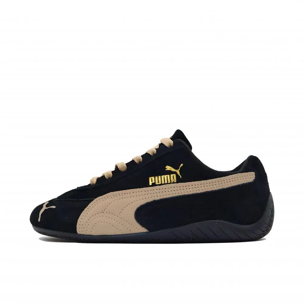 PUMA Speedcat Anti Slip Wear Resistant Low Top Casual Shoes Unisex Black Brown