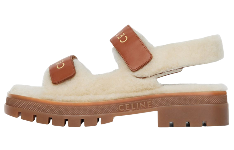 CELINE One-Strap Sandals Women's