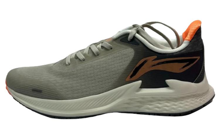 LiNing Cushioning, Wear Resistant Low top Running Shoes Men's Gray
