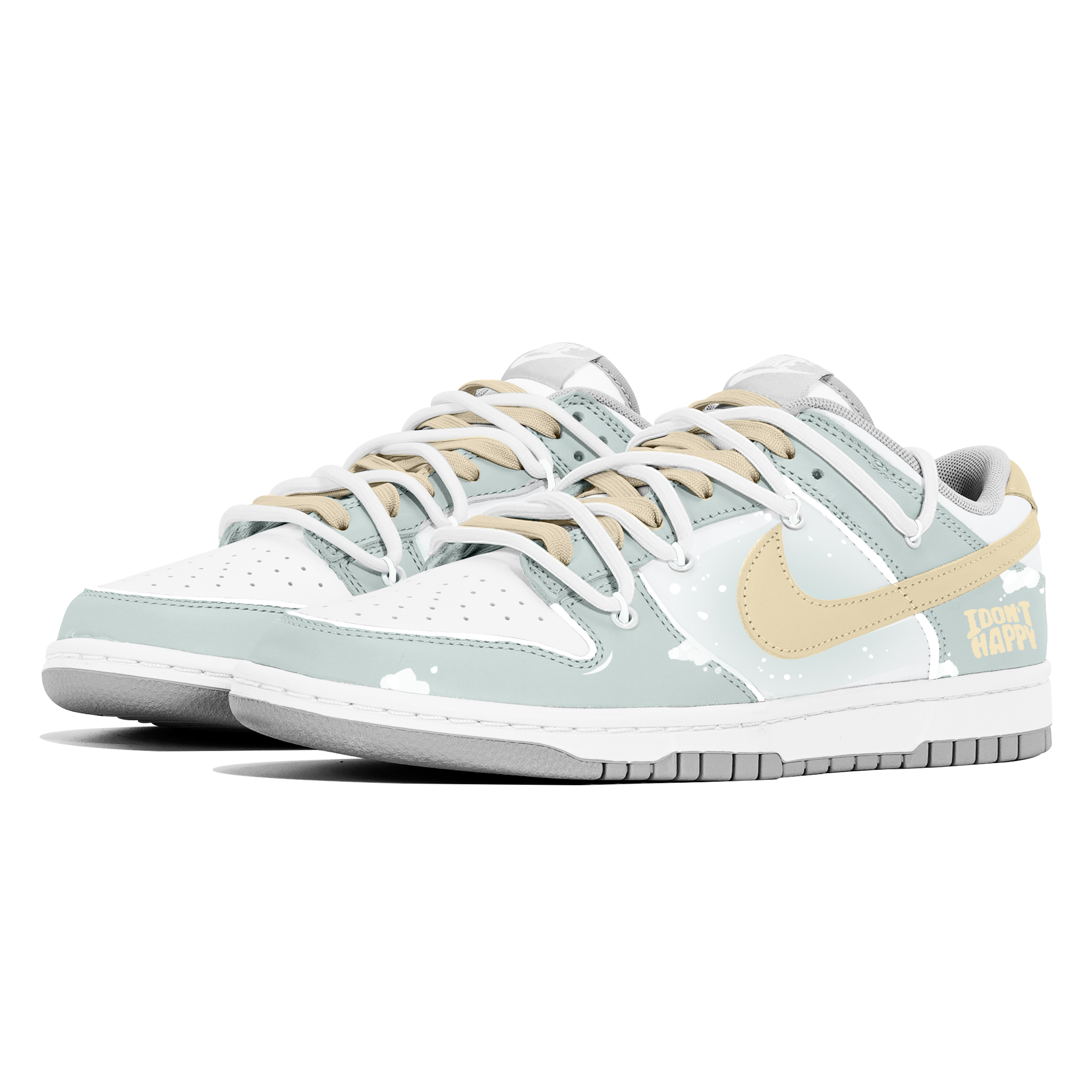 Nike Dunk Abrasion Resistant Low Top Skateboard Shoes Women's Green купить в интернет-магазине Yoocart с быстрой доставкой по России.