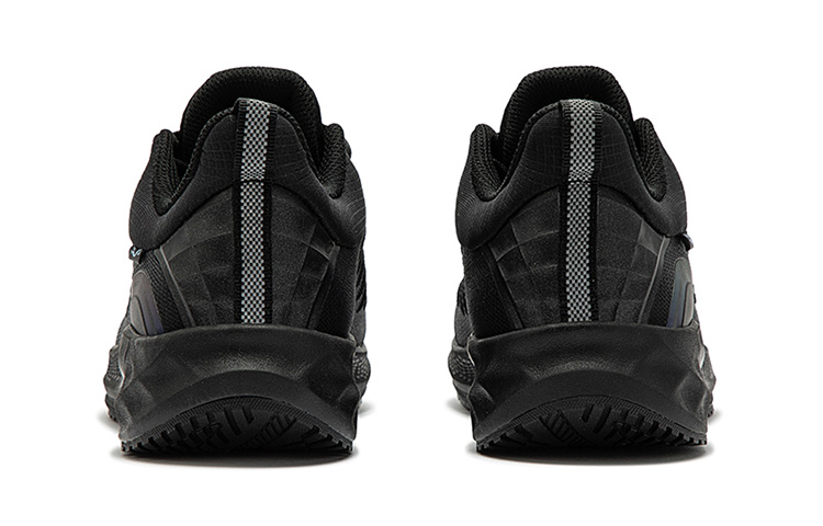 361° Rain Block 6.0 Anti-Slip Wear-Resistant Low-Top Winter Padded Running Shoes Women's Obsidian Black