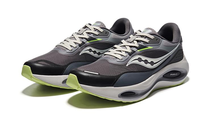 Saucony Phoenix Inferno Firebird 3 Breathable Support Low Top Running Shoes Men's Black Gray купить в интернет-магазине Yoocart с быстрой доставкой по России.