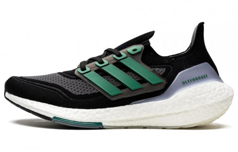Adidas Ultra Boost 21 Black Sub Green