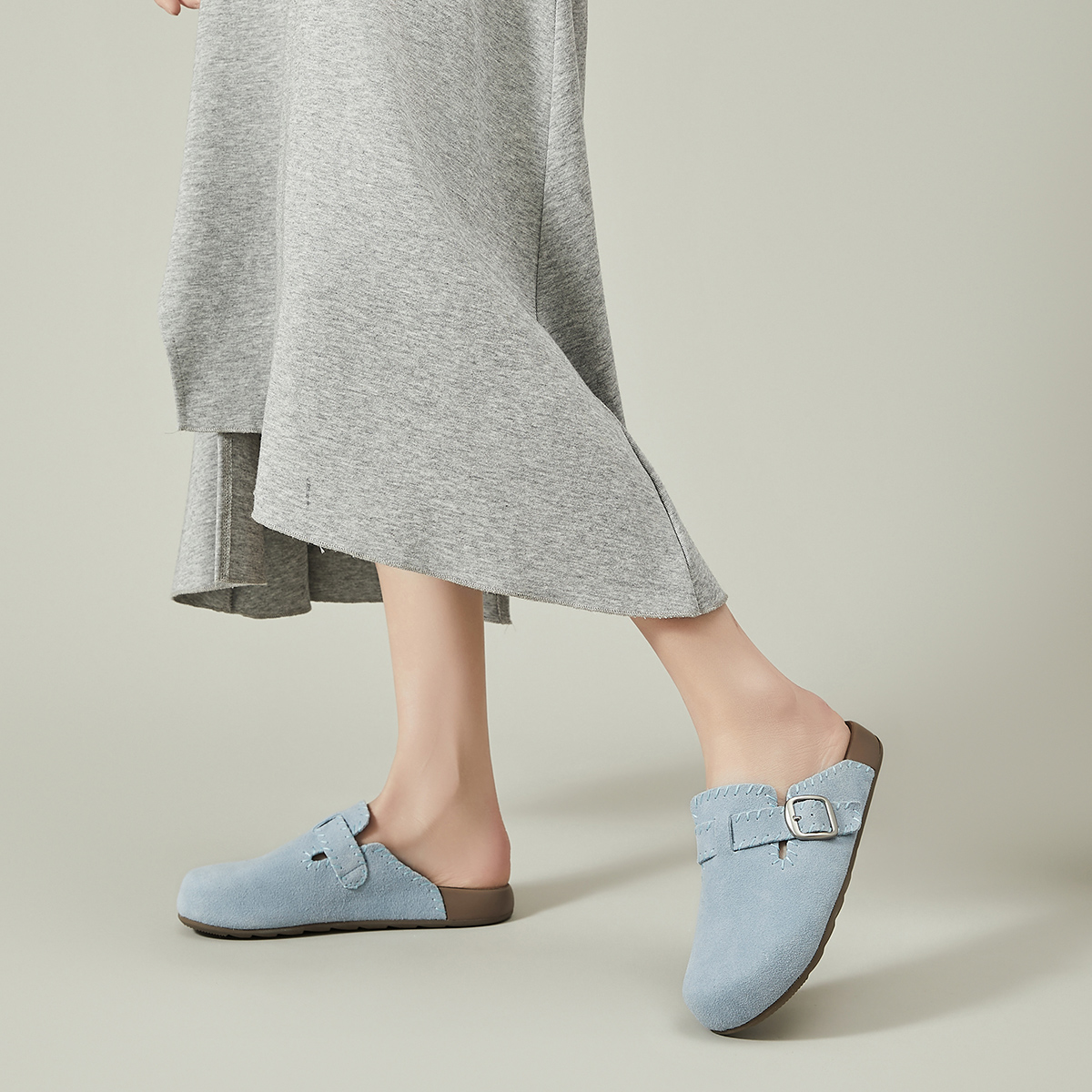 EBLAN Rubber Sole Odor-Resistant Wrap-toe Slippers Women's купить в интернет-магазине Yoocart с быстрой доставкой по России.