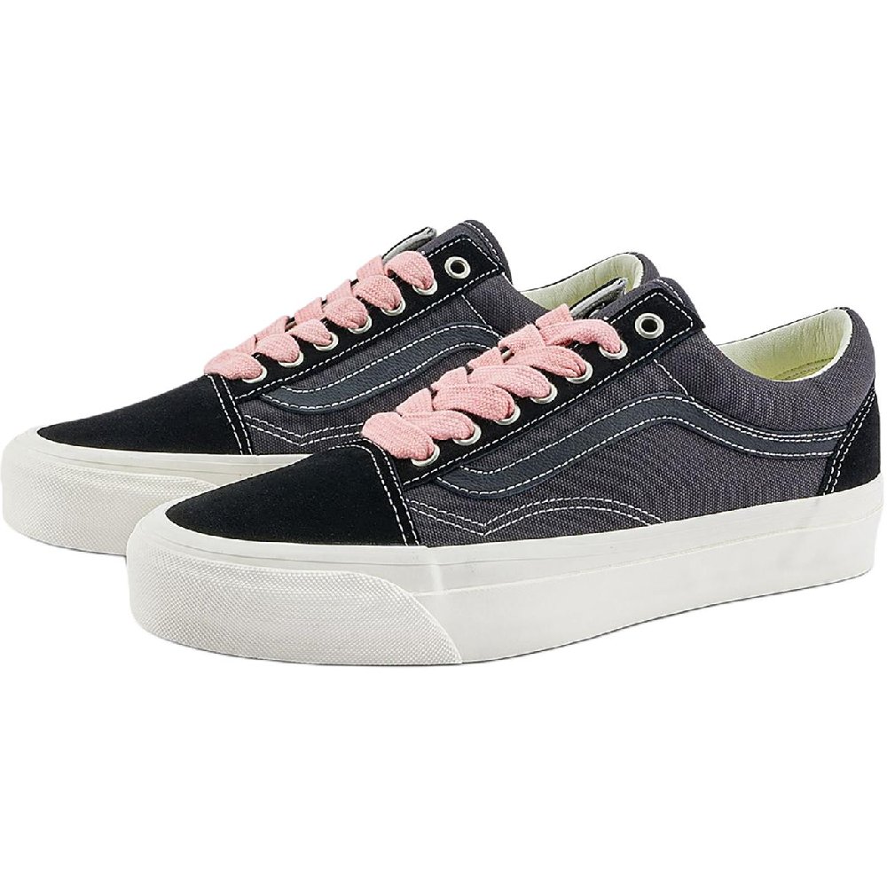Vans LX OLD SKOOL Abrasion Resistant Low Top Skateboard Shoes Unisex Black