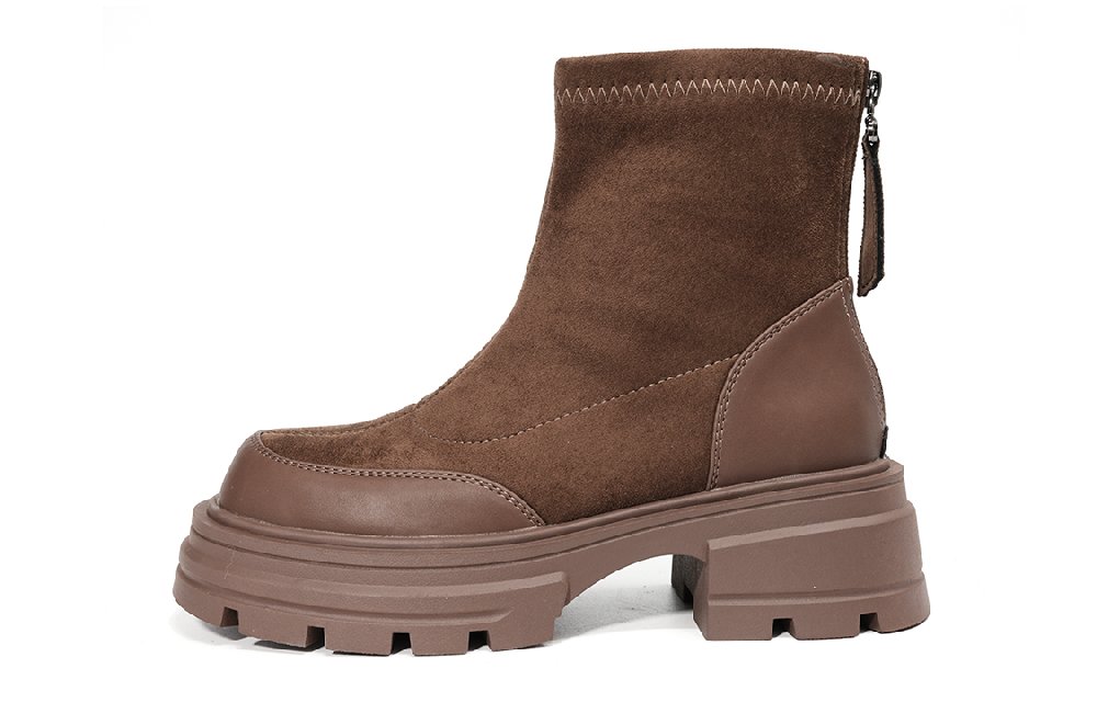 EBLAN Ankle Boots Women's Caramel