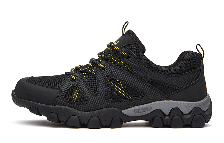 Jeep Low Top Casual Shoes Men's Black