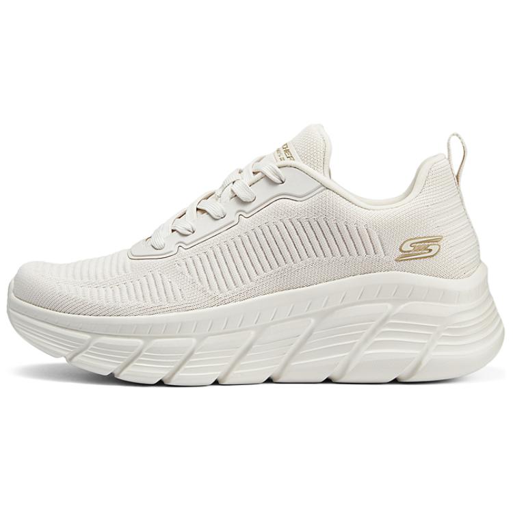 Skechers BOBS B FLEX HI Cushioning, Wear Resistant Low top Casual Shoes Women's White