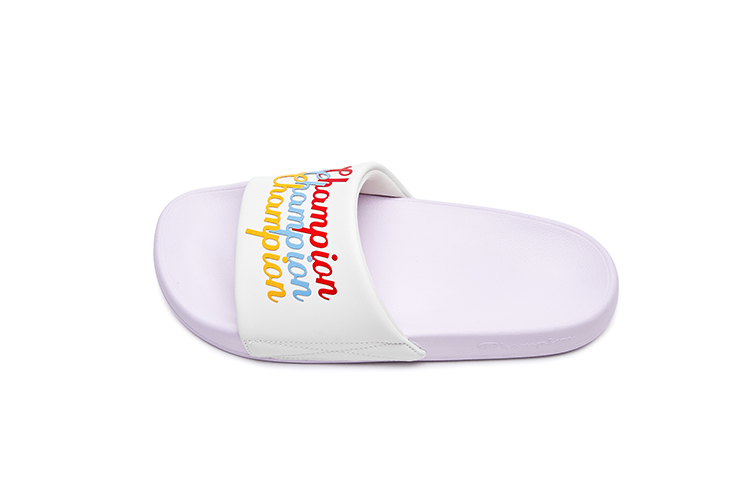 Champion Campus Slide Slippers Unisex Beige