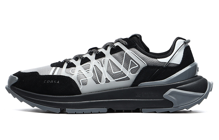 FILA Fashion Sneakers Vntg Black/Grey