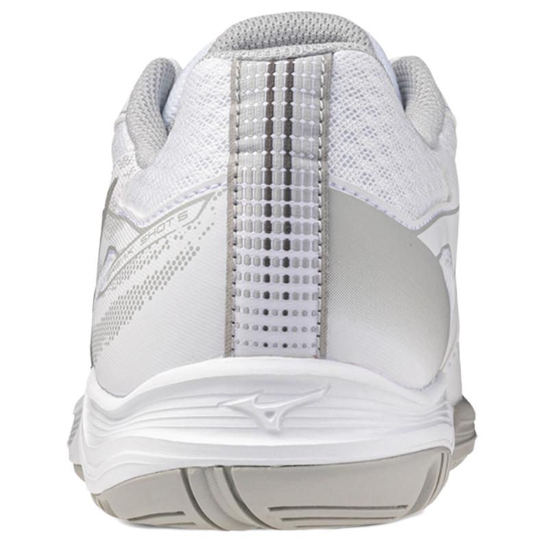 Mizuno BREAK SHOT 5 AC Shock Absorbers Slip Resistant Abrasion Resistant Tennis Shoes Unisex White Gray купить в интернет-магазине Yoocart с быстрой доставкой по России.
