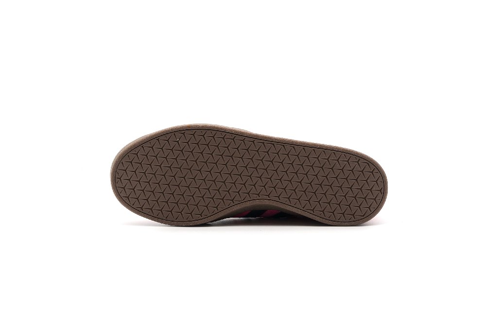 Adidas Neo VL Court Lifestyle Anti Slip Wear Resistant Low Top Skateboard Shoes Unisex Black Red